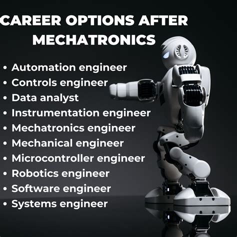 job opportunities of mechatronics engineering.